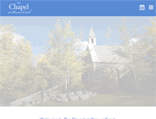 Tablet Screenshot of beavercreekchapel.com